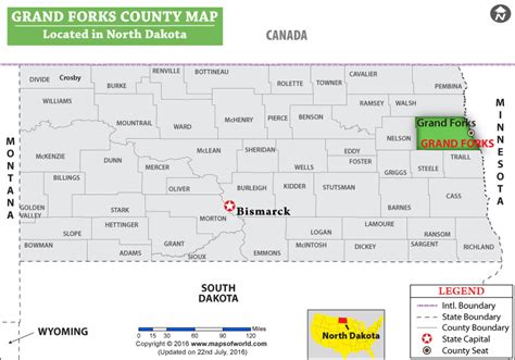 Grandforks Canada Map