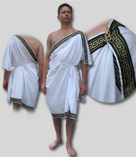 Male Greek Chiton from Garb the World | Greek clothing, Ancient greek ...