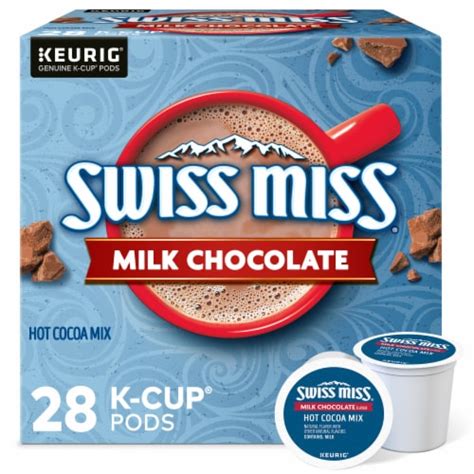 Swiss Miss® Milk Chocolate Hot Cocoa K-Cup® Pods, 28 ct - Fred Meyer