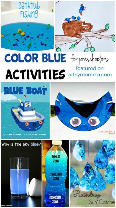 Color Blue Learning Activities and Craft Ideas - Artsy Momma