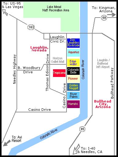 map of laughlin nevada casinos | Laughlin | Pinterest | Nevada, Vegas ...