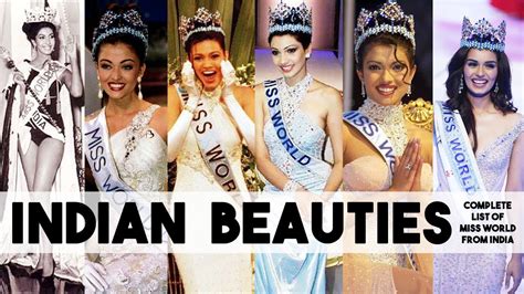 Miss Universe Indian Winners