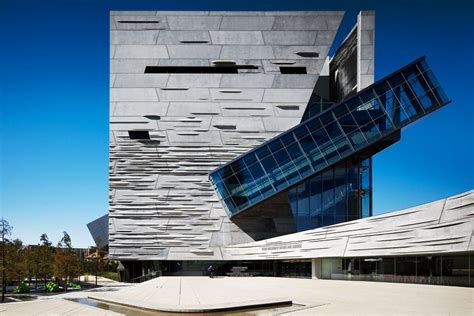 Perot Museum of Nature and Science - consisting of a five-story cube ...