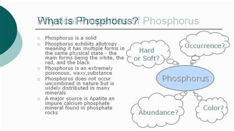 Phosphorus *** - YouTube