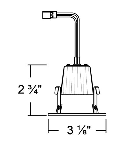 NICOR 2 in. LED Downlight Warm White 600Lm with White Trim – BulbAmerica