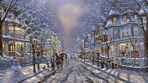 Christmas Scenery Wallpaper (45+ images)