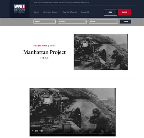 Manhattan Project Instructional Video for 7th - 12th Grade | Lesson Planet