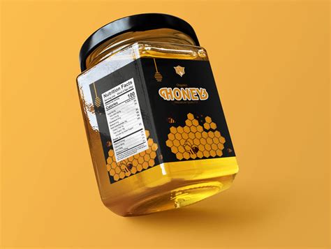 Honey Jar Label Design | package_byte by Tanvir Nayem on Dribbble