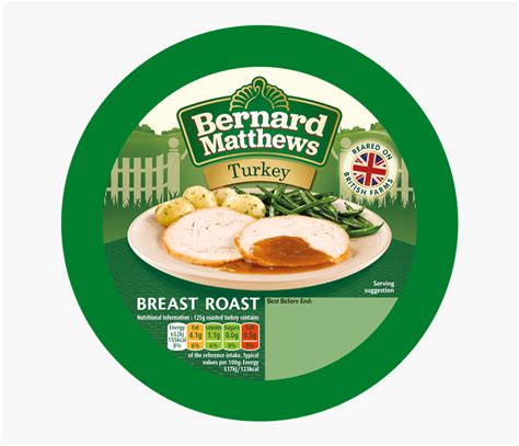 Transparent Cooked Turkey Png - Bernard Matthews Turkey Breast Roast ...