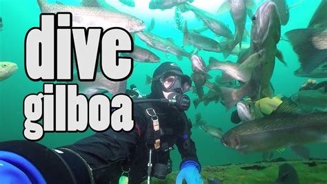 Scuba Diving The Gilboa Quarry - YouTube