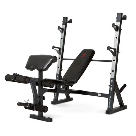 Marcy Olympic Weight Bench MD-857 - High Quality Heavy Duty Strength ...