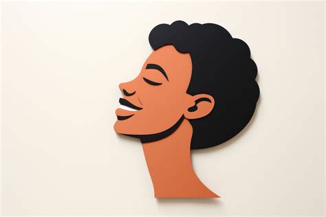 Happy black woman portrait art | Free Photo Illustration - rawpixel