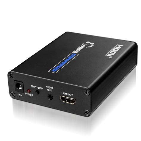 SCART to HDMI Converter Video Audio Adapter Box Hub PAL/NTSC Support ...