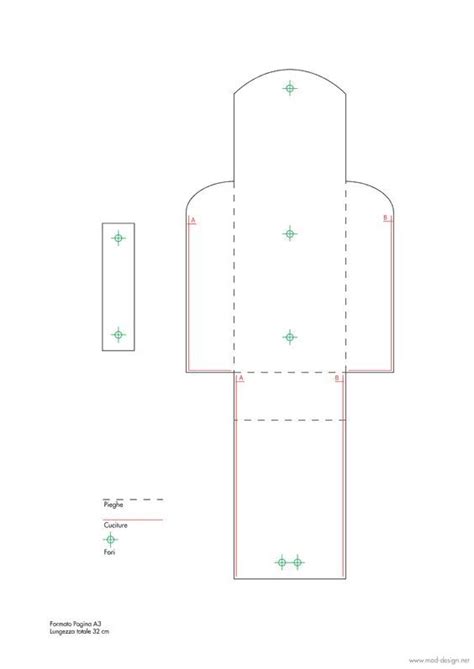 Small Belt Pouch schematics by ~Meow-chi on deviantART | Leather diy ...