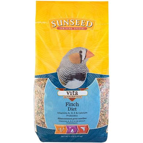 Sunseed® Vita Sunscription® Finch Diet Birds Food 25 Lbs - Walmart.com