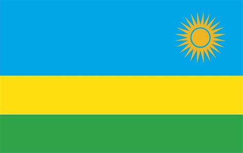 Rwanda World Flags - Nylon & Polyester - 2' x 3' to 5' x 8'