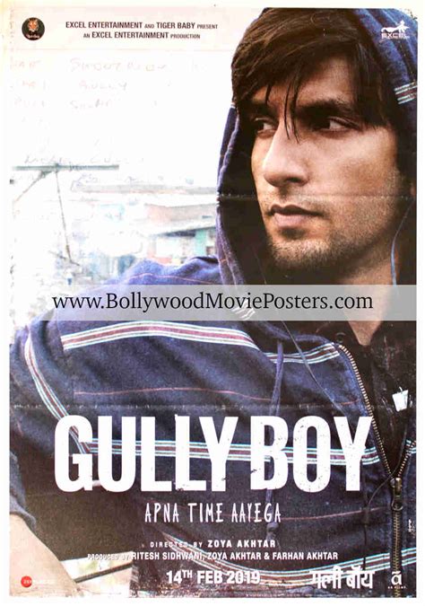 Gully Boy poster HD for sale online: Buy Ranveer Singh Bollywood posters