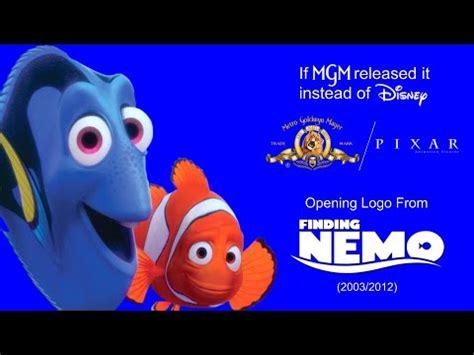 Metro Goldwyn Mayer/Pixar Animation Studios (2003/2012) - YouTube