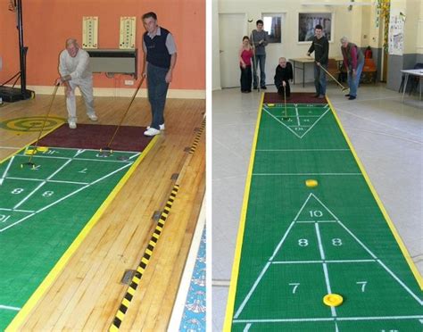 Shuffleboard Euro Court Set, komplettes Spiel | akspiele oHG