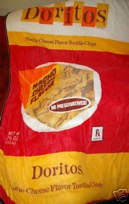 Vintage 1970's Doritos sleeping bag in good condition | #20193955