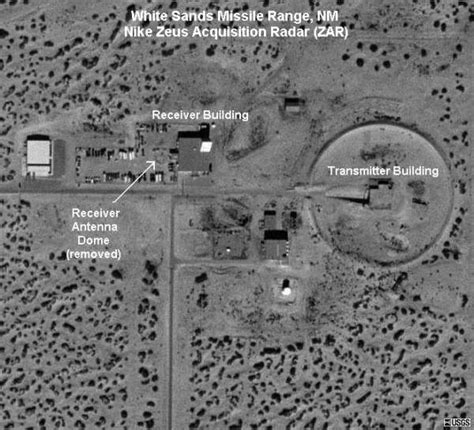 Aerial Images of White Sands Missile Range ZAR Site, NM