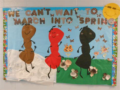 March Into Spring Bulletin Boards - marchjullla