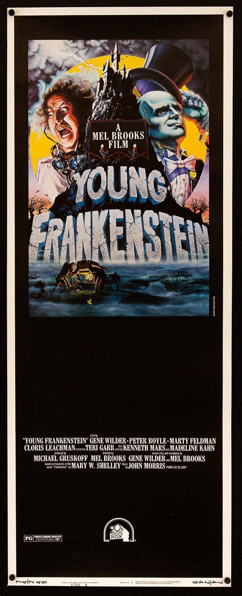 Young Frankenstein Vintage U.S. Movie Poster