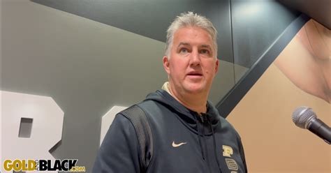 GoldandBlack.com video: Purdue coach Matt Painter discusses Milwaukee ...