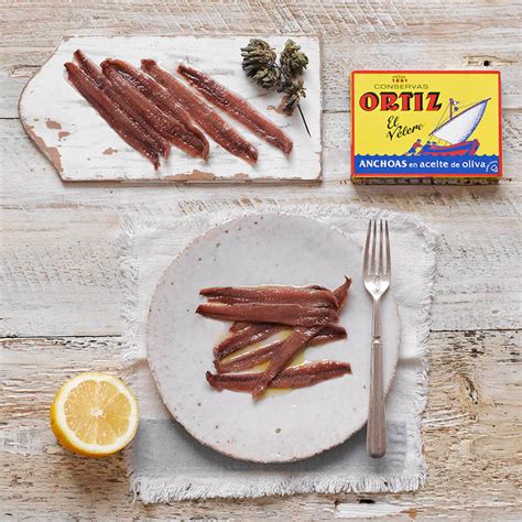 Ortiz Anchovy fillets in Oil 78g – Brindisa Spanish Foods