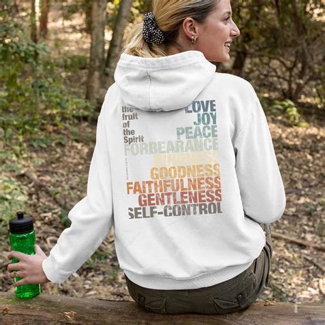 Bible Verse Cool Christian Hoodie, the Fruit of the Spirit, Christian ...