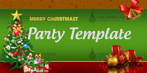 Christmas Party Banner PSD Template « ColdFireDsgn