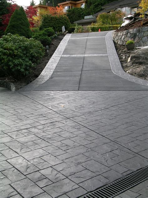 Driveway Stamped Concrete Patterns