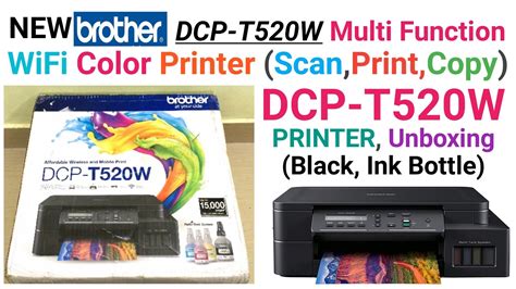 NEW Brother DCP-T520W Ink Tank WiFi Color Printer (Print, Scan ,Copy ...