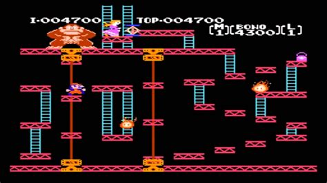 Donkey kong 1981 gameplay - YouTube