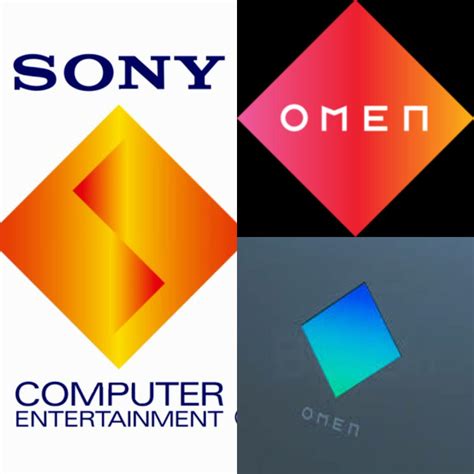 The revised HP Omen logo was giving me a warm, retro wave vibe and ...