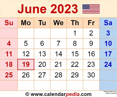 July 2023 Through June 2023 Calendar Get Latest Map Update - PELAJARAN