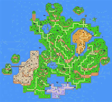 Super Mario World Map Mario Art Super Mario Bros Super Mario World ...