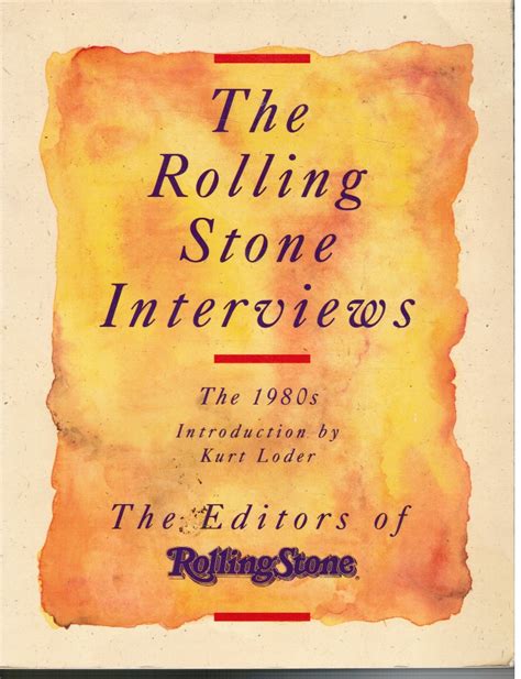 The Rolling Stone Interviews: