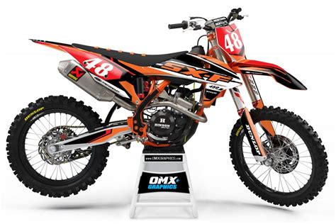 KTM TRIBE Graphics Kit Orange – OMXGraphics