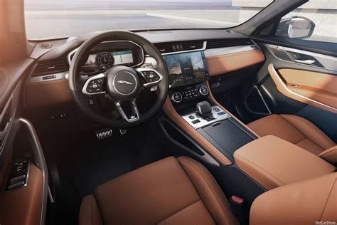 2021 Jaguar F-PACE Interior Brown - AUTOBICS