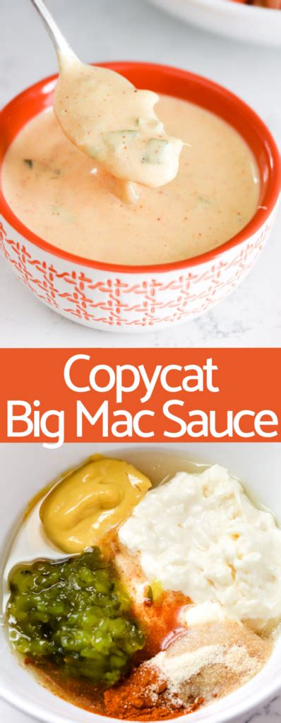 Big Mac Sauce (Copycat Recipe) • Domestic Superhero