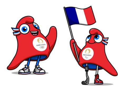 Paris Olympic Games 2024 Mascots - Neysa Shoshanna