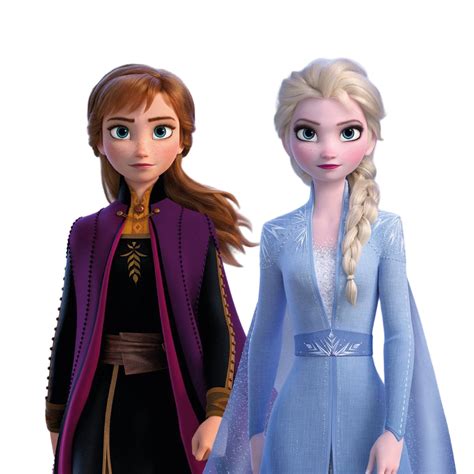 Anna and Elsa (Frozen II) PNG by jakeysamra on DeviantArt