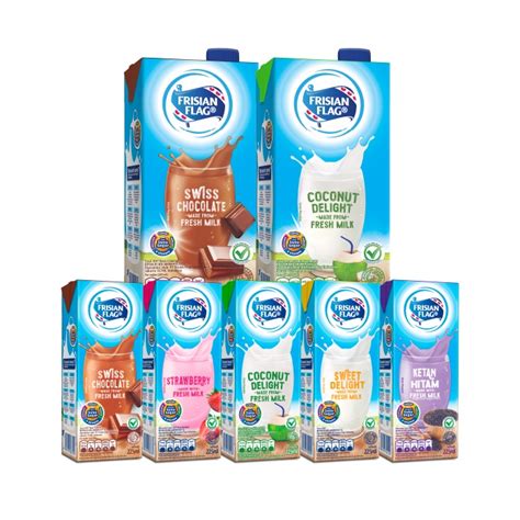 Frisian Flag Flavour Milk, Susu Bernutrisi untuk Minuman Segar ...