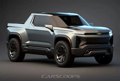 Chevy Electric Mini Truck Concept Wants Your Reaction - Is It Too Small ...