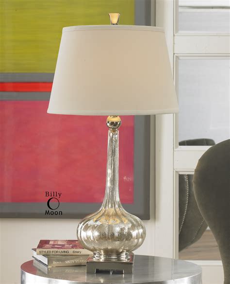 Oristano Mercury Glass Table Lamp by Uttermost - 33" - Fine Home Lamps