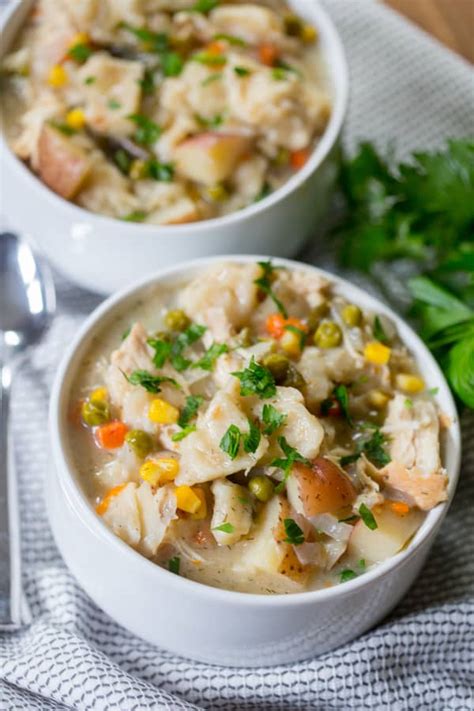 Slow Cooker Chicken and Dumplings | greens & chocolate