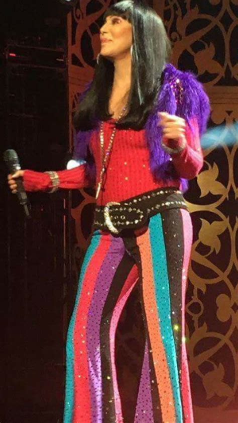 Las Vegas 2/25/2017 classic Cher #ificouldturnbacktime 70s Fashion ...