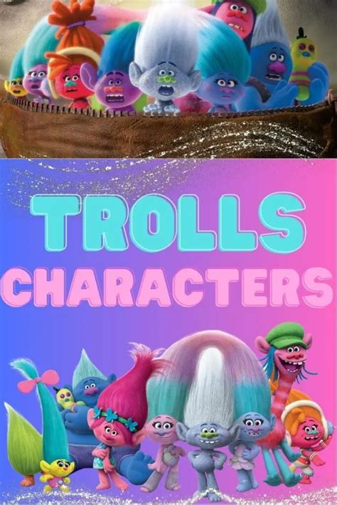 40 Trolls Characters Meet the Colorful and Lovable Cast | Featured ...