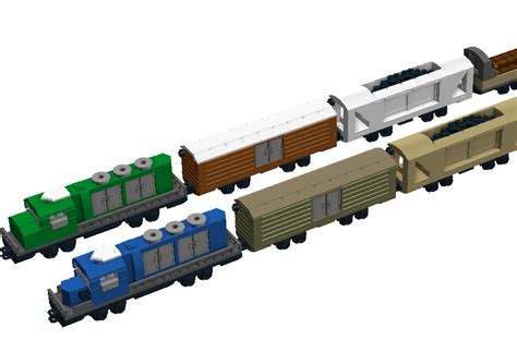 LEGO IDEAS - Miniature Trains (Updated)